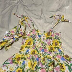 Angel Dear Floral baby Matching Set - Yellow, Pink, Green